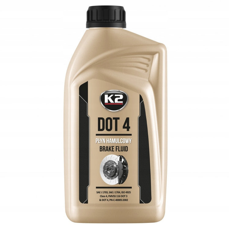K2 DOT 4 PŁYN HAMULCOWY 0,5L PŁYN DO HAMULCY 500ML