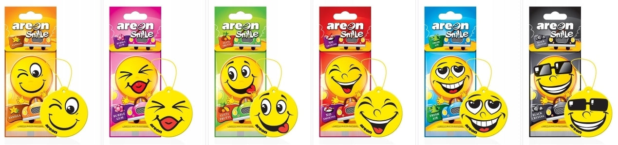 ZAPACH SAMOCHODOWY SMILE WYSYŁANY LOSOWO _AMS