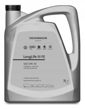 OLEJ VAG LONGLIFE III FE 0W30 504.00 507.00 VW 5L