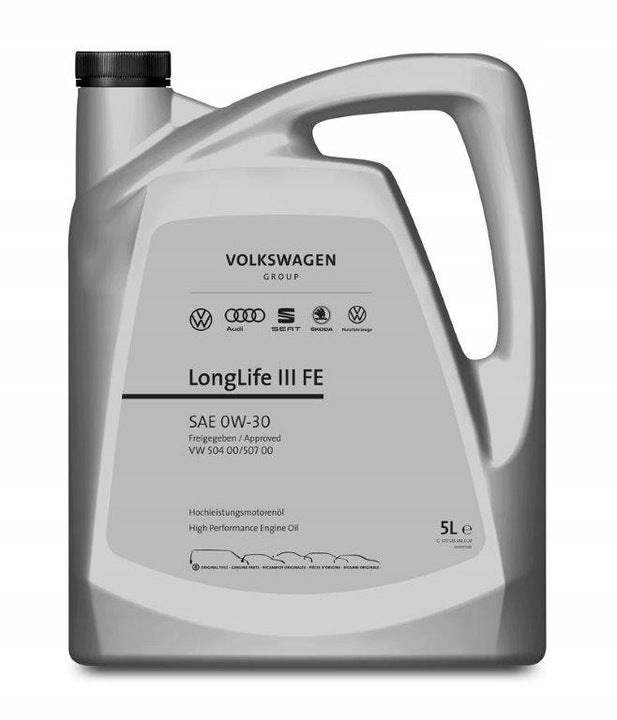 OLEJ SILNIKOWY 0W30 LONG LIFE III 5L VW AUDI SKODA