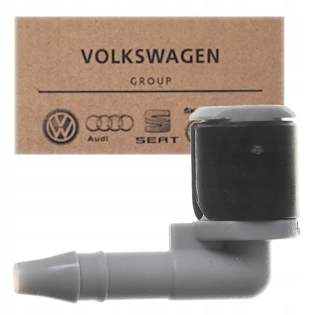ŁĄCZNIK KĄTOWY PRZEWODU SPRYSKIWACZA 1J0955665H AUDI A3 A4 A6 SEAT SKODA VW