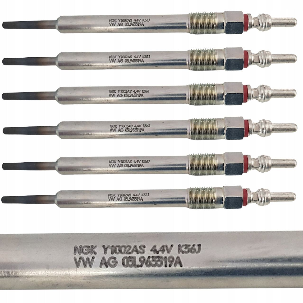 6X ŚWIECA ŻAROWA AUDI A5 A6 C6 3.0TDI ORYGINALNA