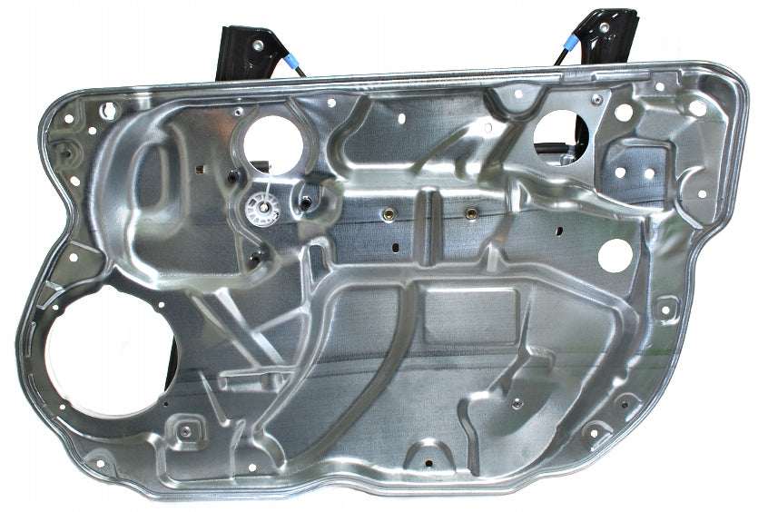 MECHANIZM OPUSZCZANIA SZYBY VW POLO 9N PRZÓD PRAWY ELEKTRYCZNY Z BLACHĄ KPL