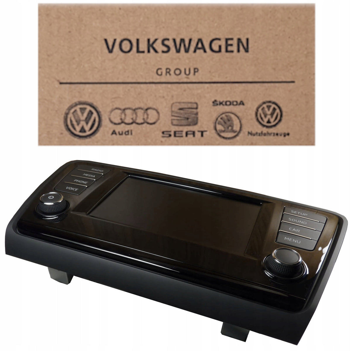 RADIO WYŚWIETLACZ 5E0919605H SKODA OCTAVIA III PANEL STEROWANIA EKRAN DOTYK