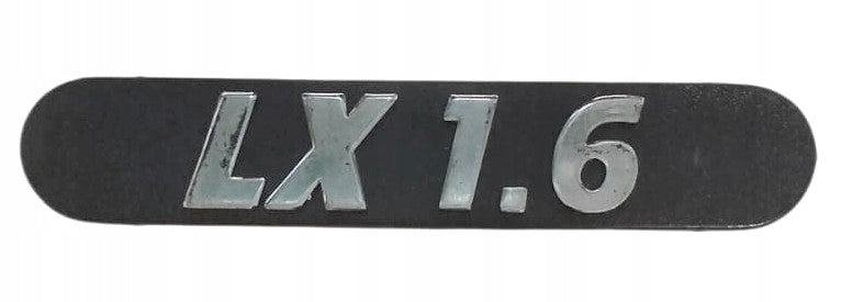 ZNACZEK SKODA LX 1.6 NAPIS LITERY LOGO SKODA FELICIA FELICJA TYŁ KLAPA