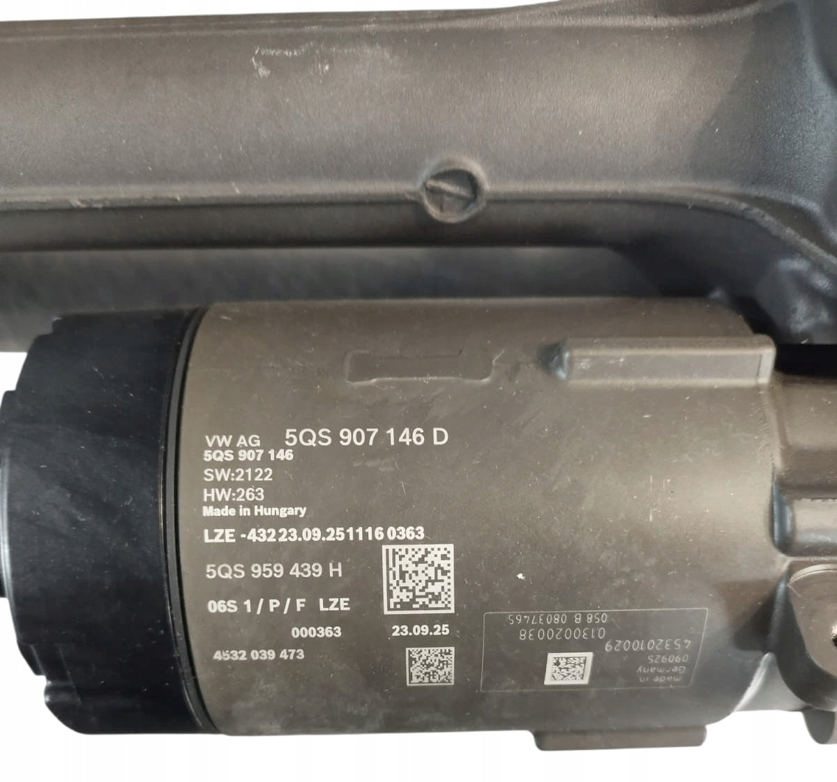 MAGLOWNICA PRZEKŁADNIA KIEROWNICZA 5WB423062D VW AUDI SEAT SKODA ORYGINAŁ