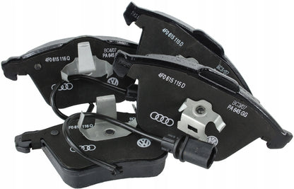 KLOCKI HAMULCOWE PRZÓD AUDI A6 C6 ORYGINAŁ ASO OE 4E0698151M GDB1617 OE VAG