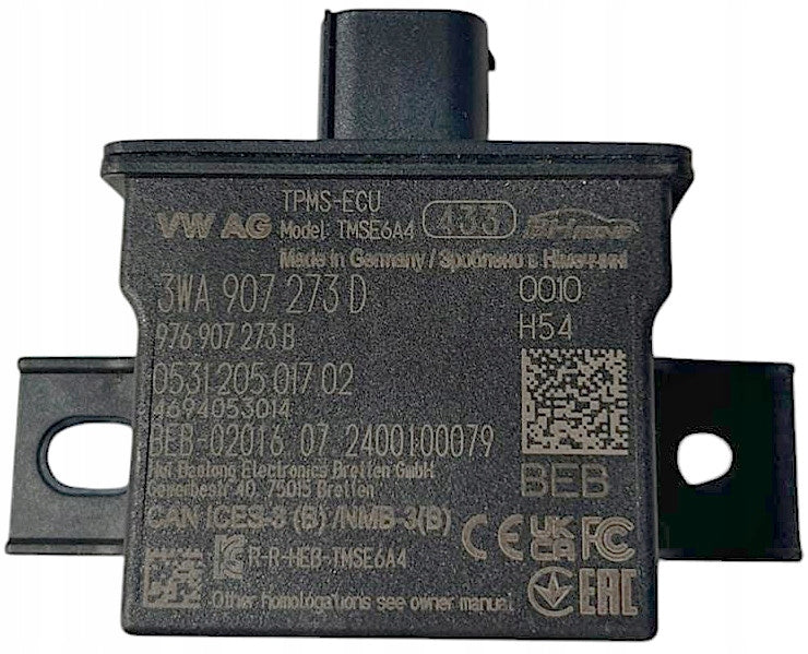 MODUŁ STEROWNIK CIŚNIANIA OPON 3WA907273D VW AUDI NOWY ORYGINAŁ