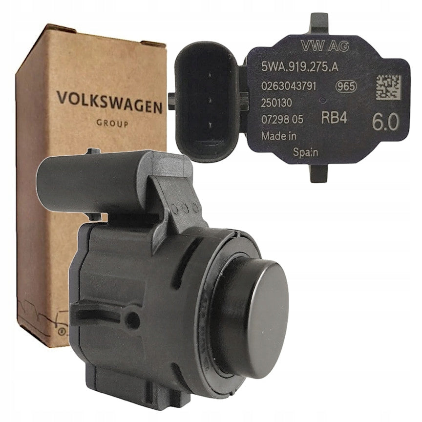 ORYGINALNY OE VAG VW 5WA919275A CZUJNIK PARKOWANIA PRZÓD TYŁ SKODA AUDI ASO