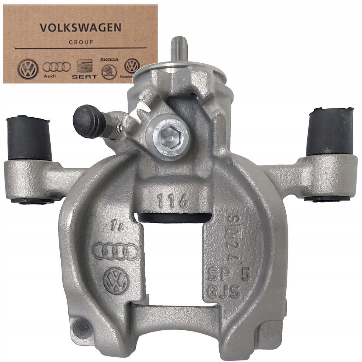 NOWY ORYGINALNY ZACISK HAMULCOWY TYŁ PRAWY AUDI A3 8V 8V0615424 TROC GOLF