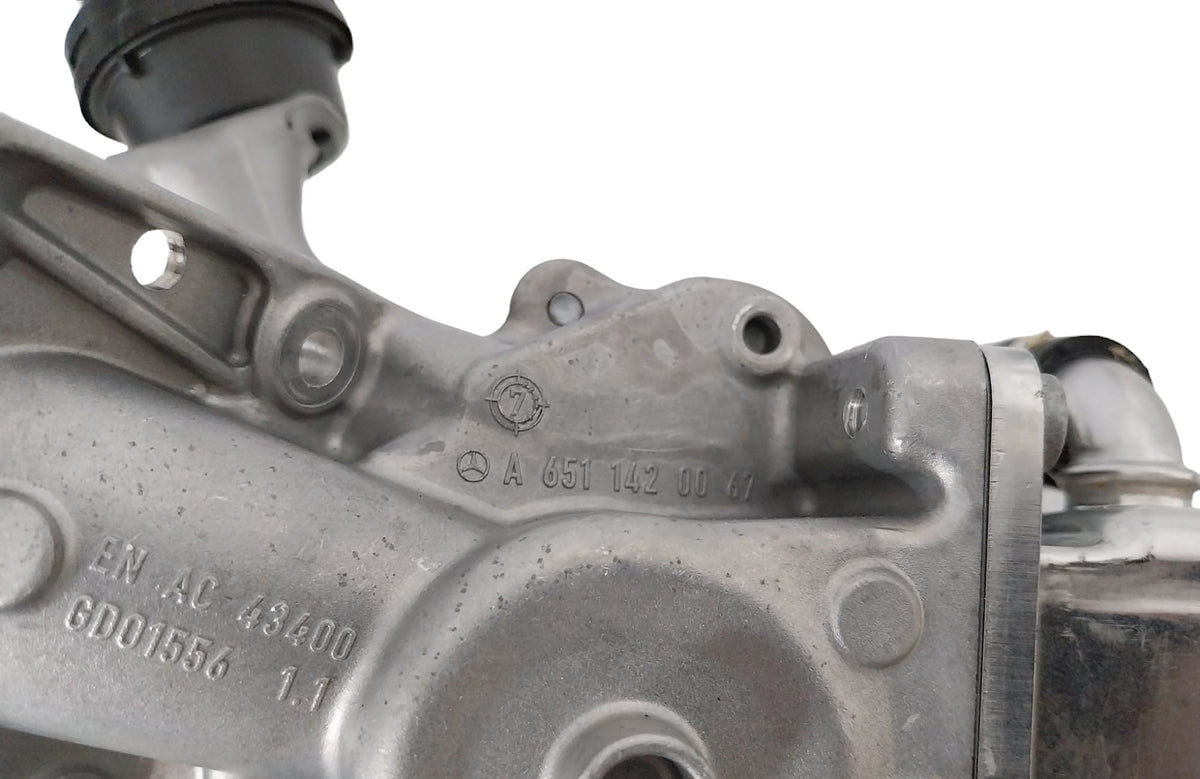 CHŁODNICA SPALIN EGR MERCEDES KLASA E W212 200CDI A6510940065 A6511400775