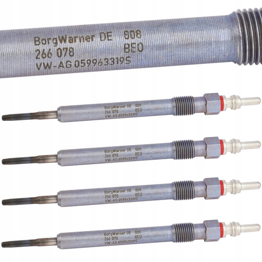 4X 059963319AB ŚWIECE ŻAROWE AUDI A4 B8 B9 2.0TDI