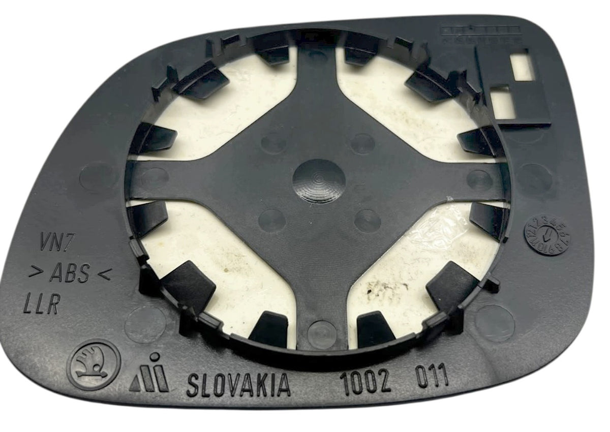 WKŁAD LUSTERKA PRAWA STRONA PASAŻERA 6Y0857522A SKODA FABIA I 1 ORYGINALNE