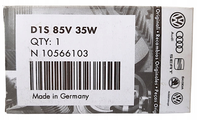 2x PHILIPS D1S ŻARNIKI AUDI A3 8P A4 B6 B7 Q7 TT