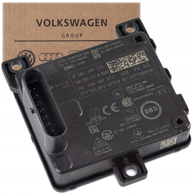 RADAR ACC DISTRONIC AUDI VW SKODA SEAT 5WA907572B OE GOLF 8 A3 LEON OCTAVIA