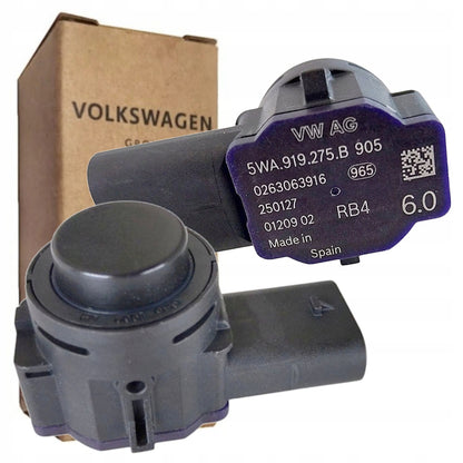 5WA919275 B ORYGINALNY CZUJNIK PARKOWANIA PDC OE VAG VW AUDI SEAT SKODA BMW