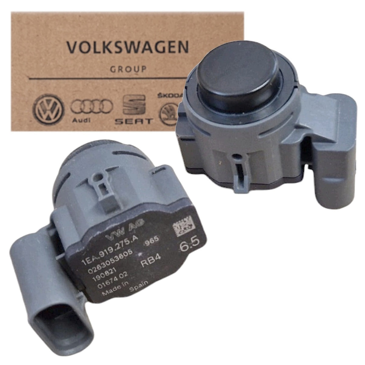 ORYGINALNY CZUJNIK PARKOWANIA VW AG 1EA919275A ID3 ID4 ID5 ENYAQ IV ZDERZAK