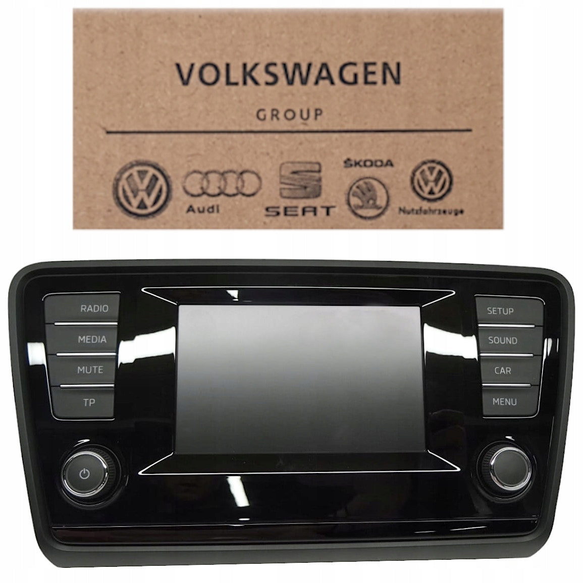 RADIO WYŚWIETLACZ 5E0919605A SKODA OCTAVIA 3 PANEL STEROWANIA EKRAN DOTYK