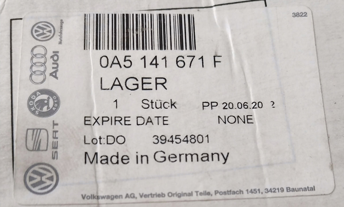 WYSPRZĘGLIK CENTRALNY VW TIGUAN TOURAN T5 T6 2.0