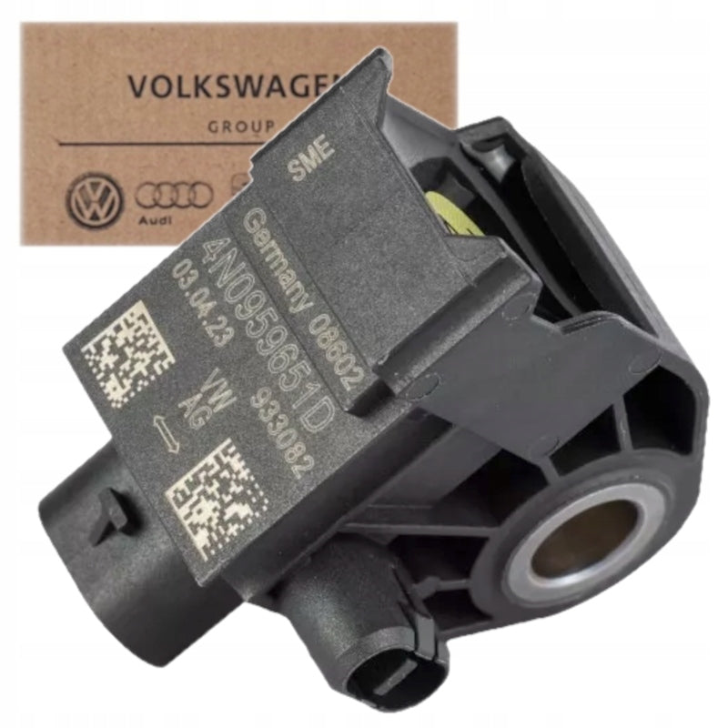 CZUJNIK UDERZENIOWY AUDI 4N0959651D AIRBAG ORYGINAŁ ASO OE VAG NOWY GERMANY