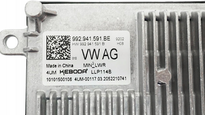 PRZETWORNICA ŚWIATEŁ MODUŁ LAMPY VW GOLF VIII 8 ID3 992941591BE 992941591DE