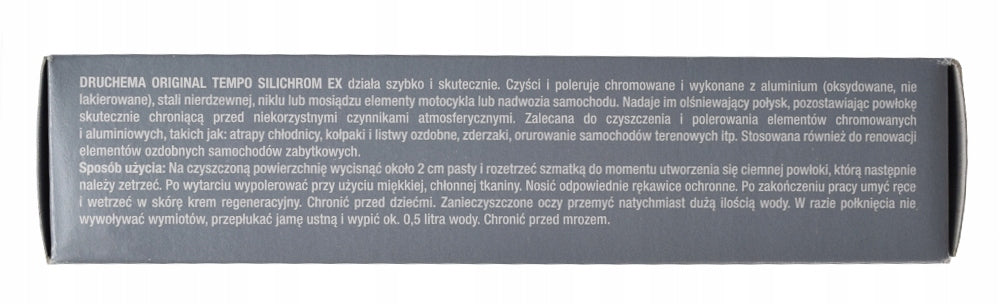 Pasta do czyszczenia chromu i aluminium auta auto