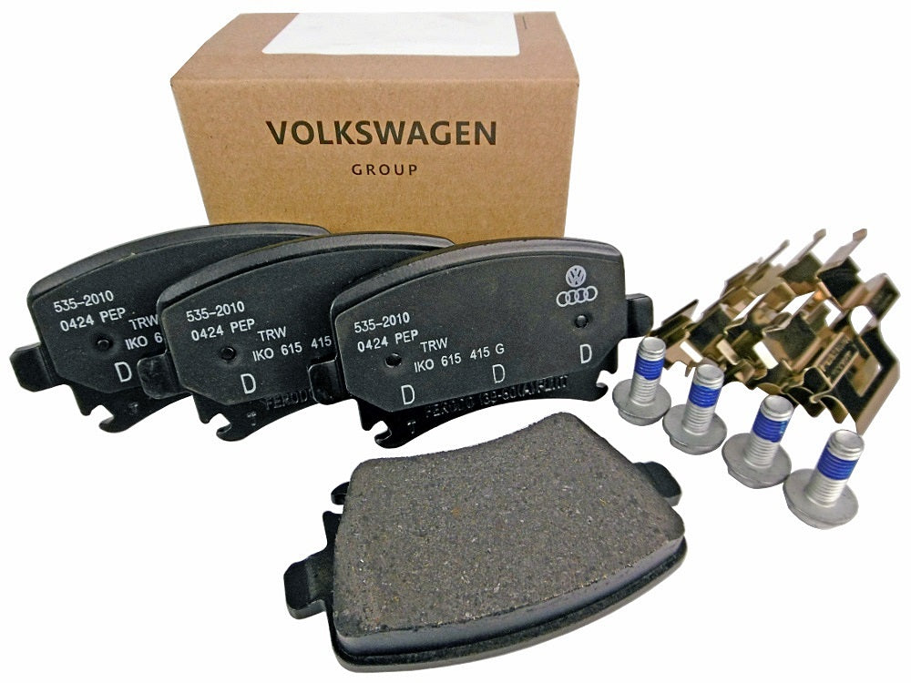 ORYGINALNE KLOCKI HAMULCOWE TYŁ AUDI A3 8P A4 B7 A6 C6 A8 D3 Q3 TT OE VAG