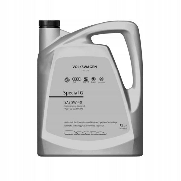 ORYGINALNY OLEJ VW Special G 5W40 502.00/505.00 5L GS55502M4 VW AUDI SKODA