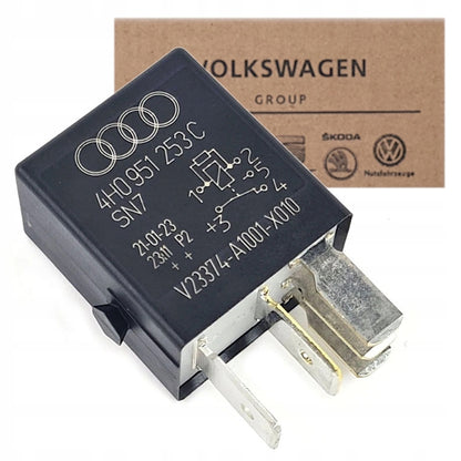 ORYGINALNY PRZEKAŹNIK 646 4H0951253C 12V 5PIN AUDI SEAT SKODA VW VOLKSWAGEN