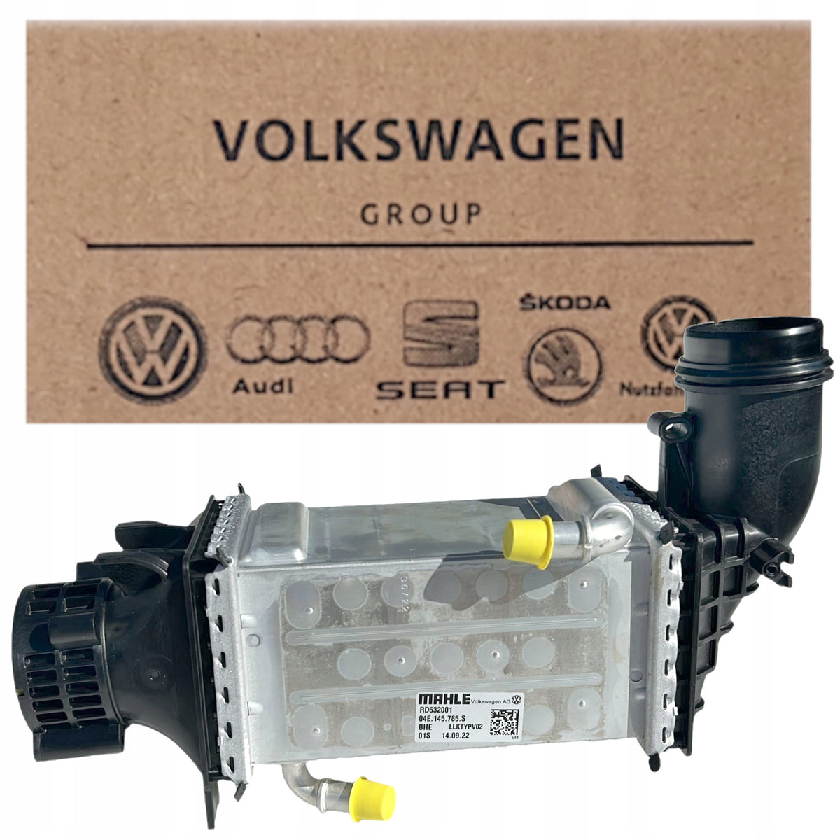 CHŁODNICA POWIETRZA VW AUDI 1.4 TSI 04E145785S