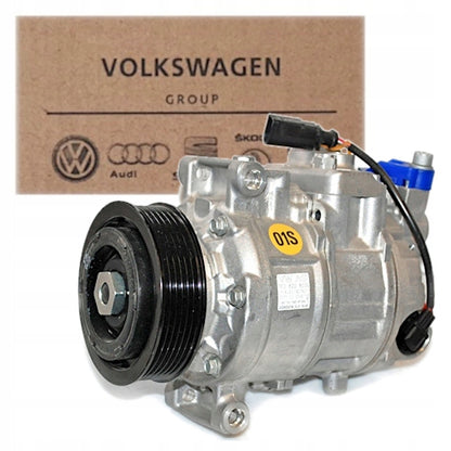 SPRĘŻARKA KLIMATYZACJI KOMPRESOR VW MULTIVAN V T5 7E0820803F ORYGINAŁ OE