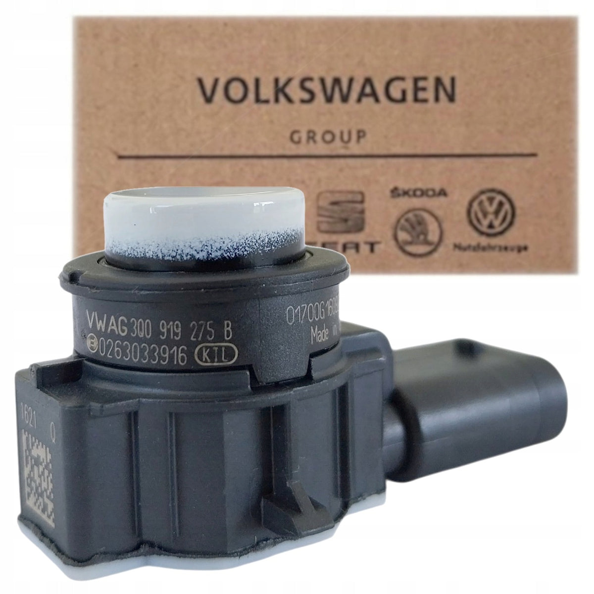 CZUJNIK PDC COFANIA PARKOWANIA 3Q0919275B 0263033916 BOSCH VW SKODA ORYGINA