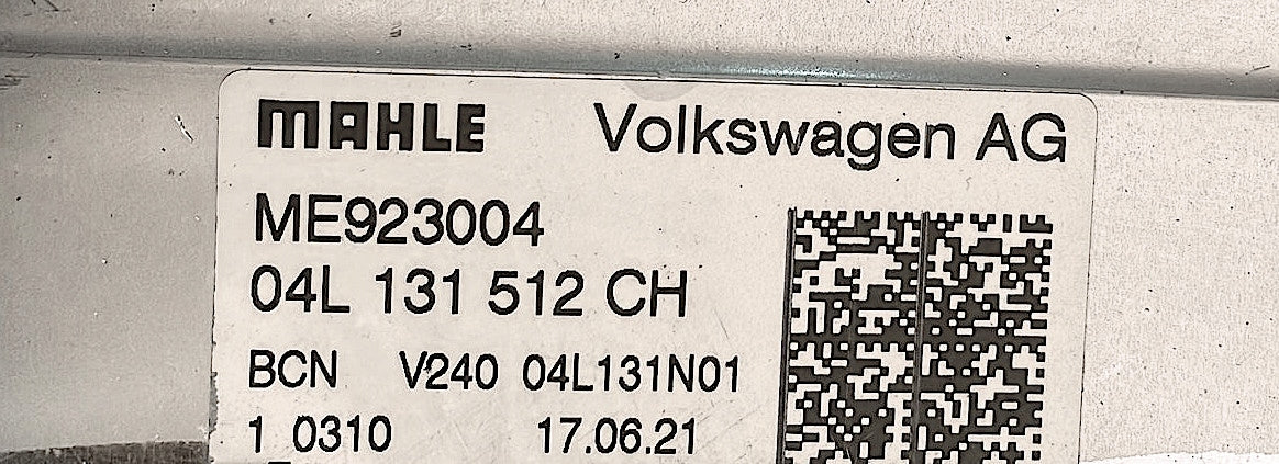 ORYGINALNA CHŁODNICZKA SPALIN EGR VW T6 T7 2.0 TDI T6 T7 04L131512CH
