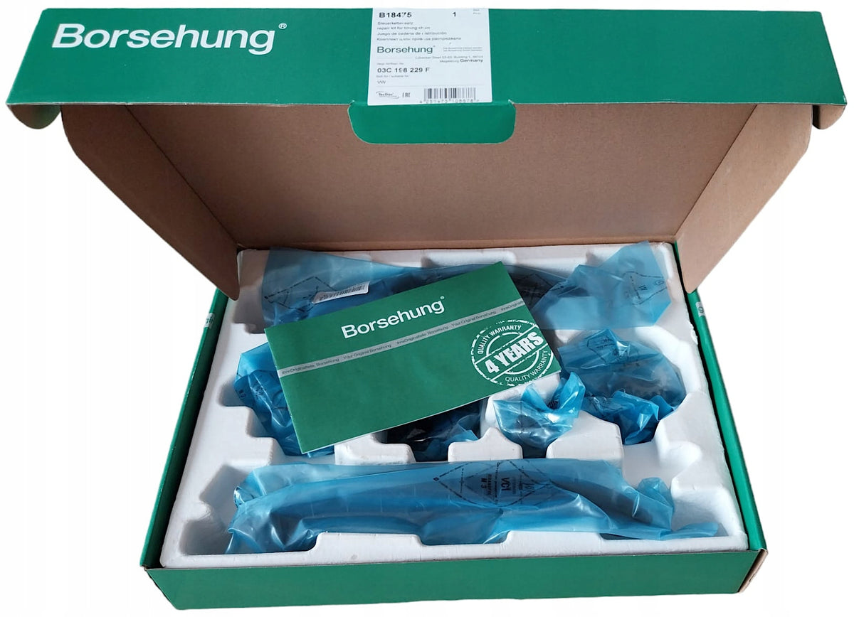 ŁAŃCUCH ROZRZĄDU AUDI SEAT SKODA VW 1.4TSI 1.4TFSI BORSEHUNG GERMANY