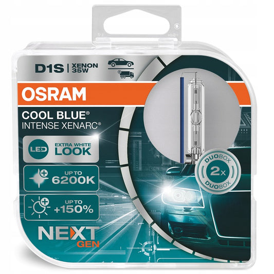 2x XENON ŻARNIK D1S OSRAM COOL BLUE INTENSE 6200k