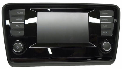RADIO WYŚWIETLACZ 5E0919605A SKODA OCTAVIA 3 PANEL STEROWANIA EKRAN DOTYK