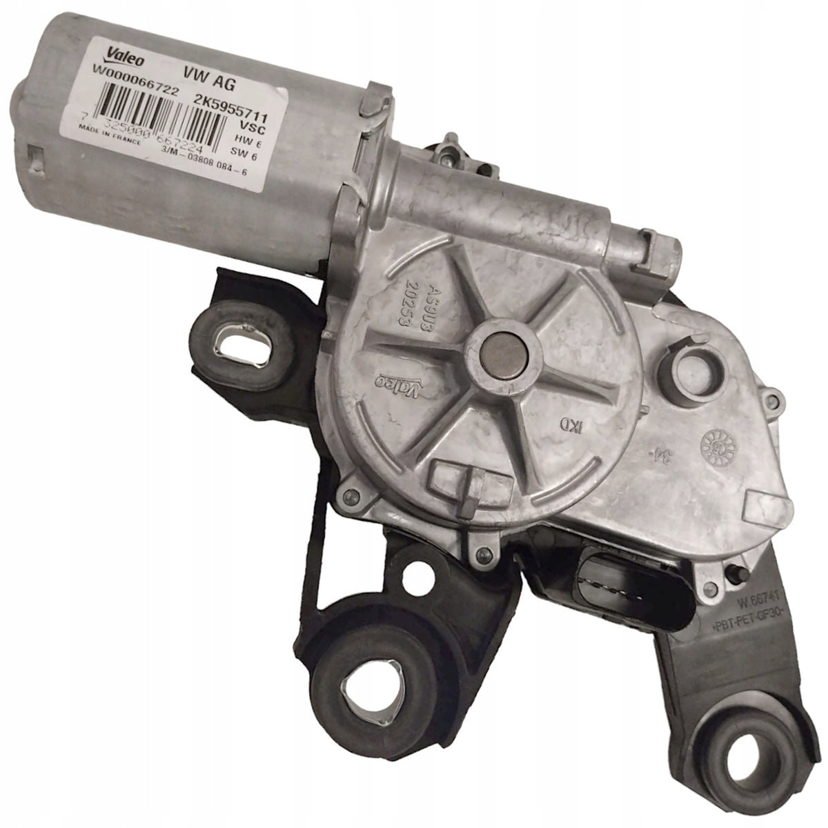 NOWY ORYGINALNY SILNIK SILNICZEK WYCIERACZKI TYŁ 2K5955711A VW CADDY IV 4