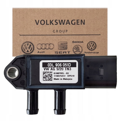 CZUJNIK CIŚNIENIA SPALIN DPF AUDI A4 B8 2.0 TDI OE 03N906051B / 03L906051D