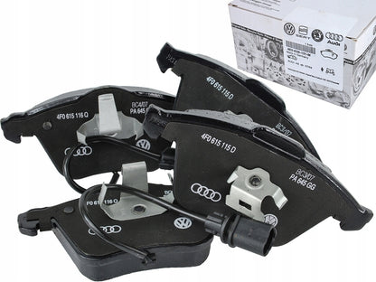 KLOCKI HAMULCOWE PRZÓD AUDI A6 C6 ORYGINAŁ ASO OE 4E0698151M GDB1617 OE VAG