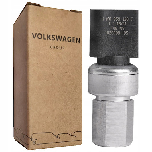 1K0959126D ORYGINALNY CZUJNIK CIŚNIENIA KLIMATYZACJI VW AUDI SEAT SKODA