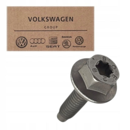 N91206801 SZEŚCIOKĄTNA ŚRUBA KOŁNIERZOWA VOLKSWAGEN AUDI ORYGINAŁ ASO OE