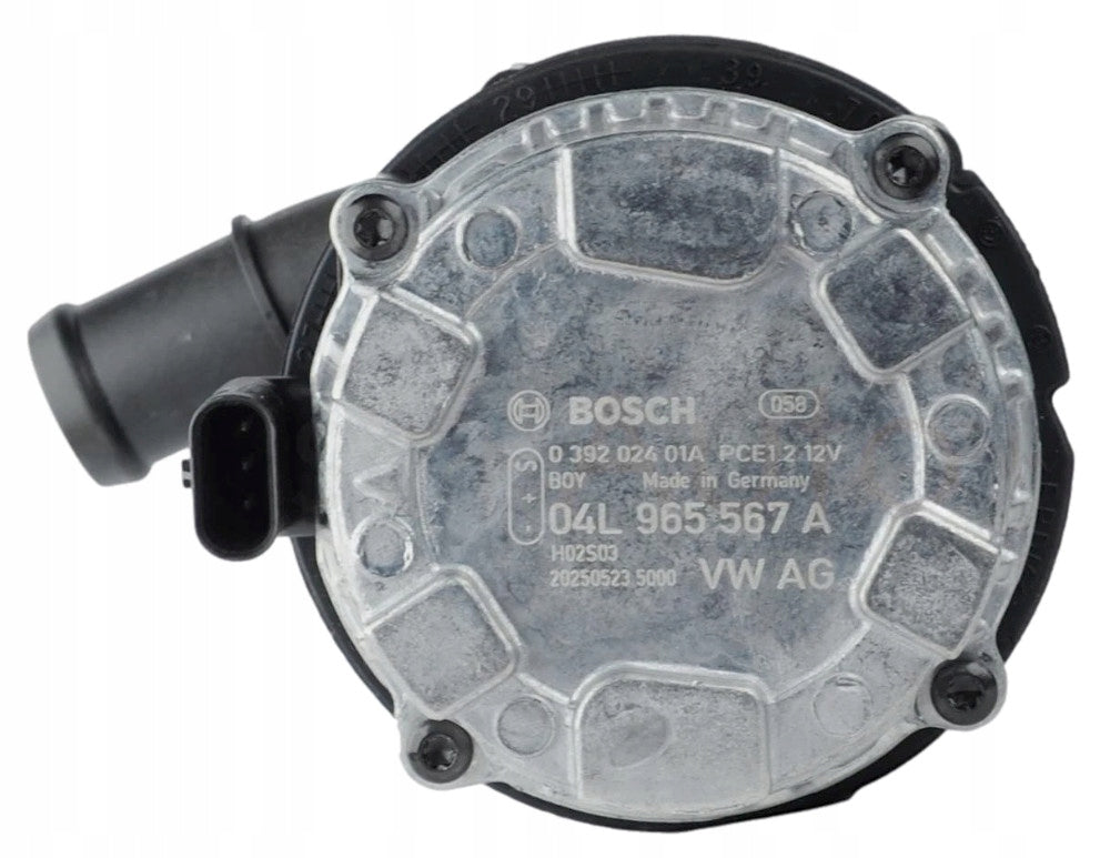 POMPA POMPKA WODY DODATKOWA VW AUDI SEAT SKODA 04L965567A ORYGINAŁ OE VAG