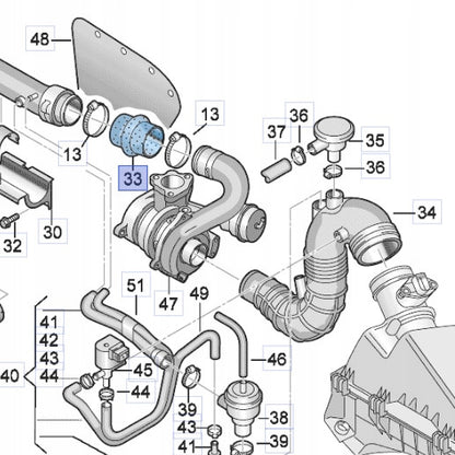 RURA WĄŻ TURBO INTERCOOLERA SEAT LEON 1.8 T