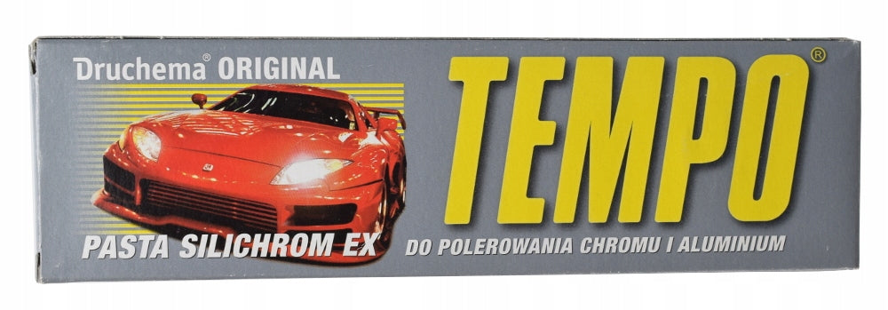 Pasta do czyszczenia chromu i aluminium auta auto