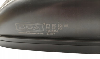 LUSTERKO PRAWE MIGACZ ELEKTRYCZNE SZKŁO SKODA SUPERB II 2 3T1857508BH NOWE