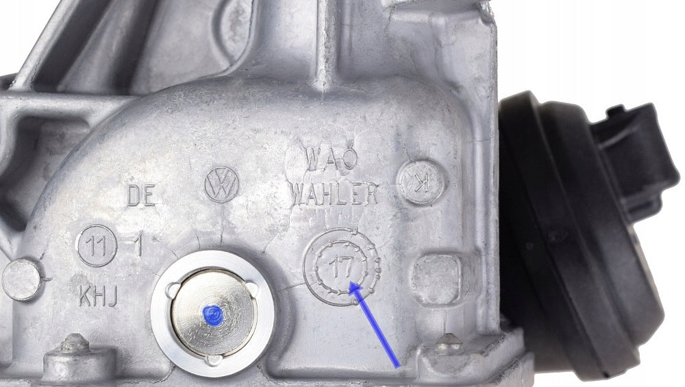 03L131512DQ ZAWÓR EGR ORYGINAŁ WAHLER Z CHŁODNICĄ