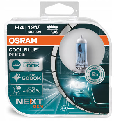 Osram H4 Cool Blue Intense 5000K Next Gen