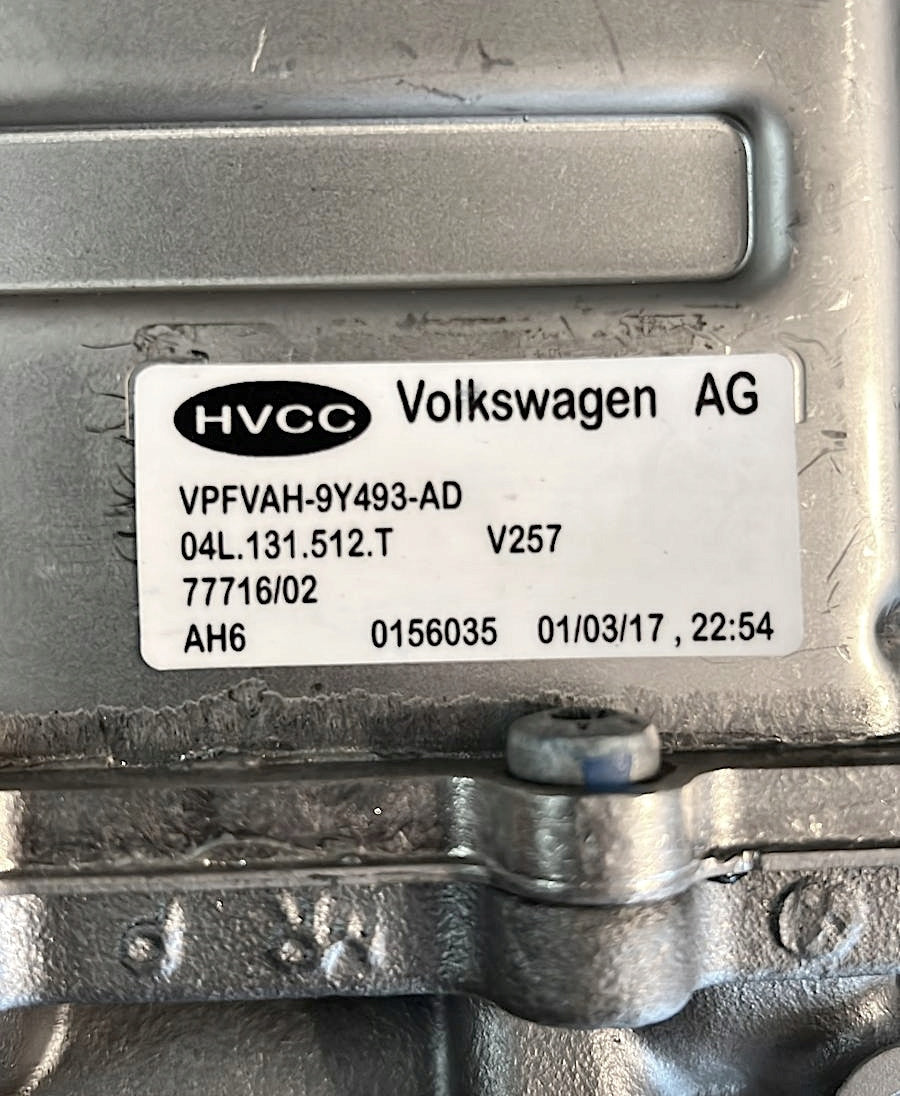 CHŁODNICA SPALIN EGR 04L131512T 04L131512CF 2.0 TDI VW T6 ORYGINALNA