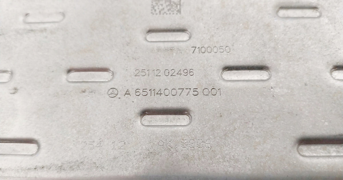 CHŁODNICA SPALIN EGR MERCEDES KLASA E W212 200CDI A6510940065 A6511400775