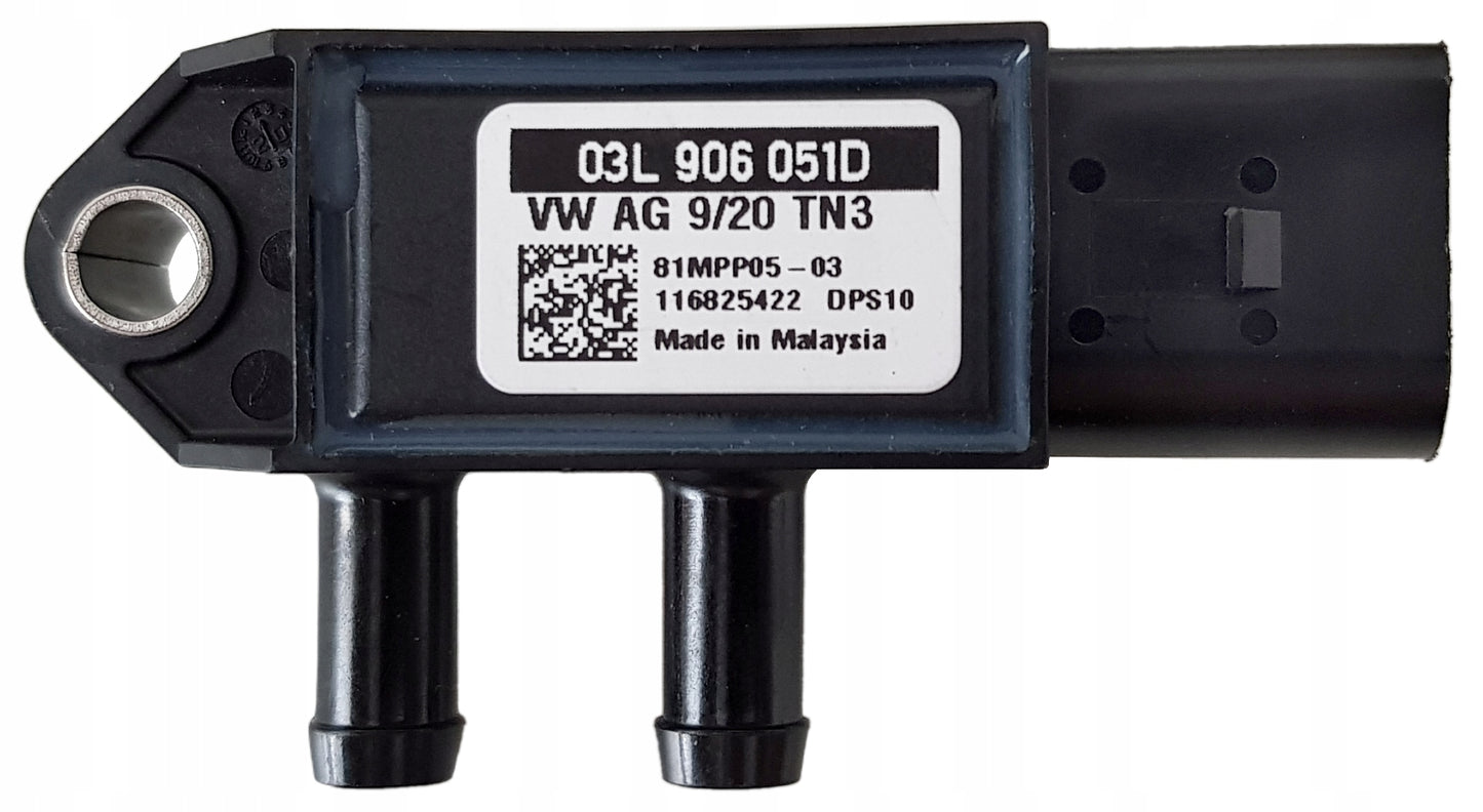 03L906051D CZUJNIK CIŚNIENIA SPALIN DPF AUDI A3 A4